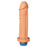 Prótese Adult Toys 17,0 x 4,0cm com vibro à prova d'água