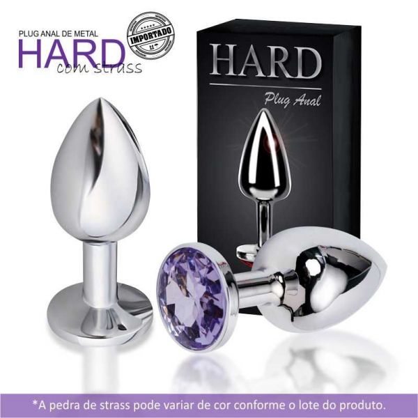 Plug anal metálico Hard