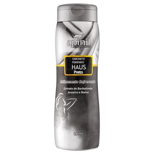 SABONETES LÍQUIDO HALLS PRETO 210ML APINIL