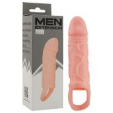 CAPA PENIANA EXTENSOR DE 4CM COM ANEL BRAVE MAN GTOYS