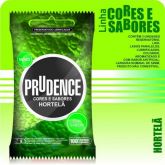 PRESERVATIVO PRUDENCE CORES E SABORES HORTELÃ COM 3UN