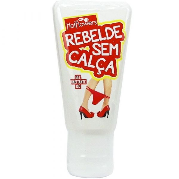 REBELDE SEM CALÇA GEL ANAL 15G HOT FLOWERS