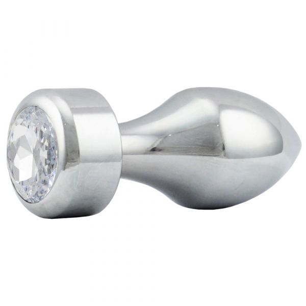 PLUG ANAL AÇO INOX 7,5 X 2,6CM 80G GTOYS