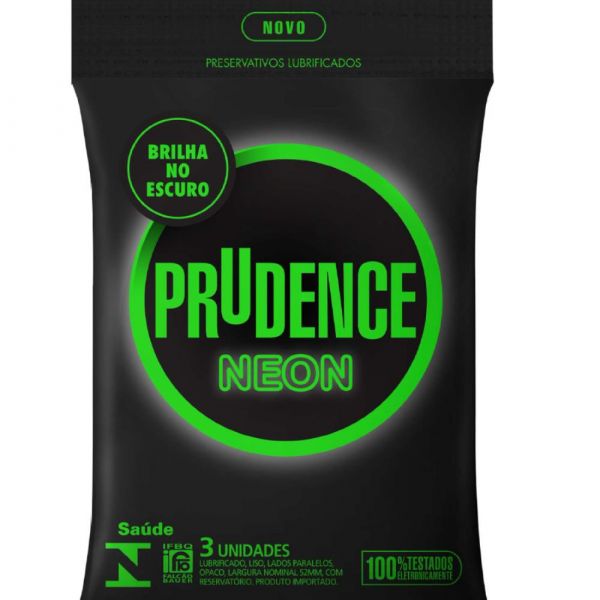 Preservativo Prudence Neon 3 Unidades