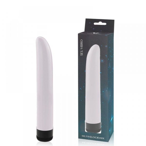 VIBRADOR CLÁSSICO 17,5 X 2,5CM YOU VIBE GTOYS BRANCO