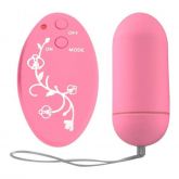 BULLET EGG CONTROLE SEM FIO FLORAL 20 VIBRAÇÕES GTOYS