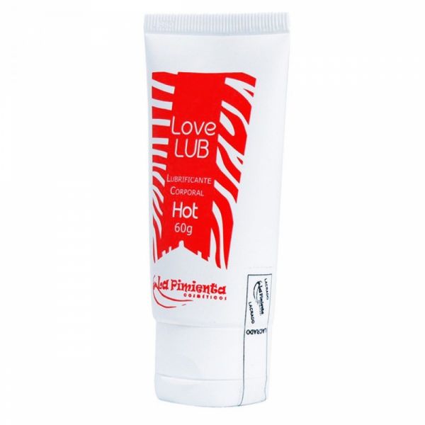 LUBRIFICANTE LOVE LUB 60G LA PIMIENTA HOT