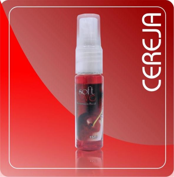 Aromatizante Bucal Soft Love 15ml Cereja