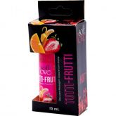 GEL COMESTIVEL SOFT LOVE HOT 15ML TUTTI FRUTTI